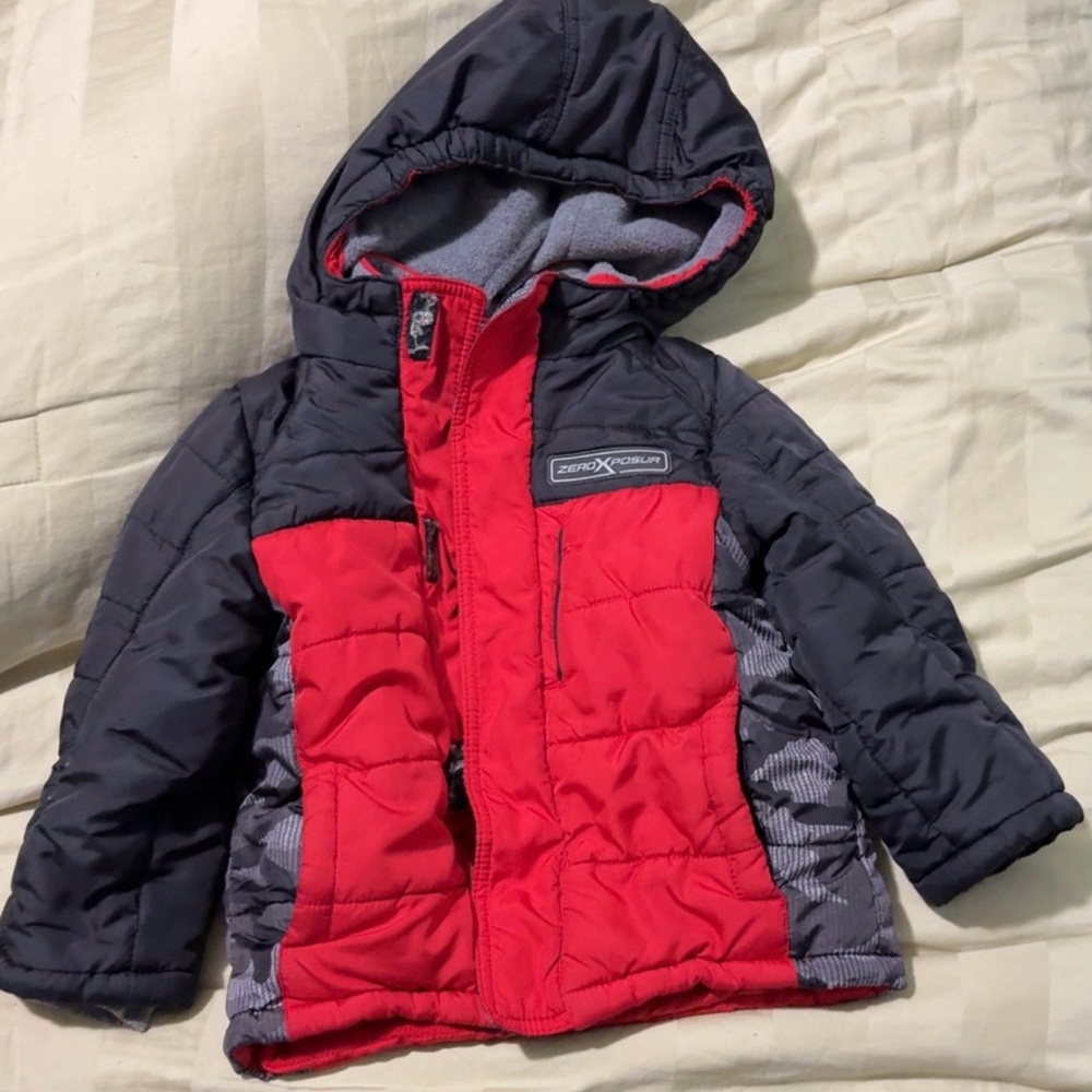 ZeroXposur Kids Jacket - Red and Black